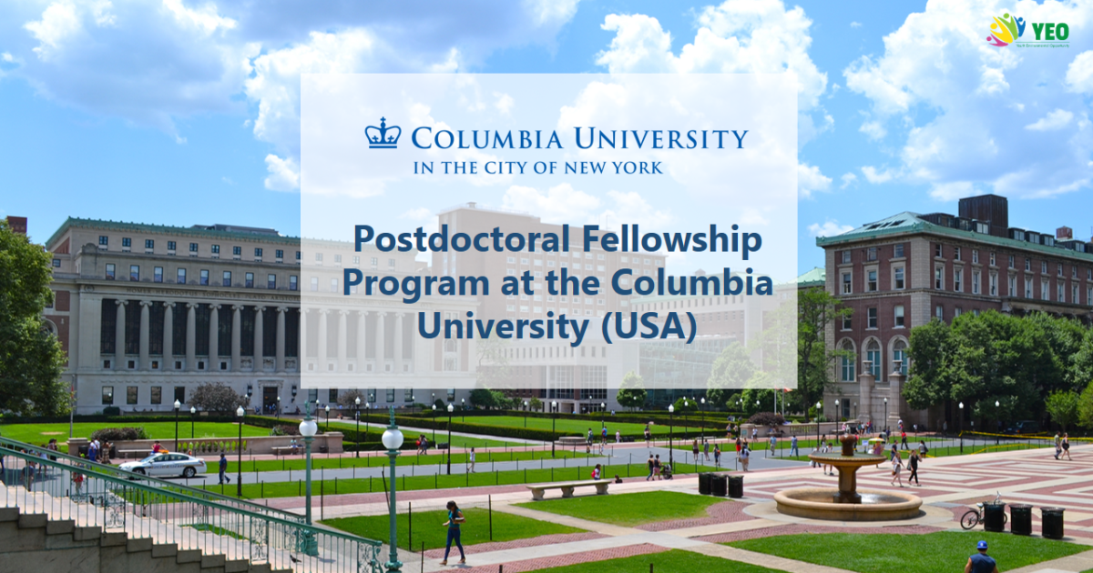 Earth Institute Columbia University Postdoctoral Research Fellowship